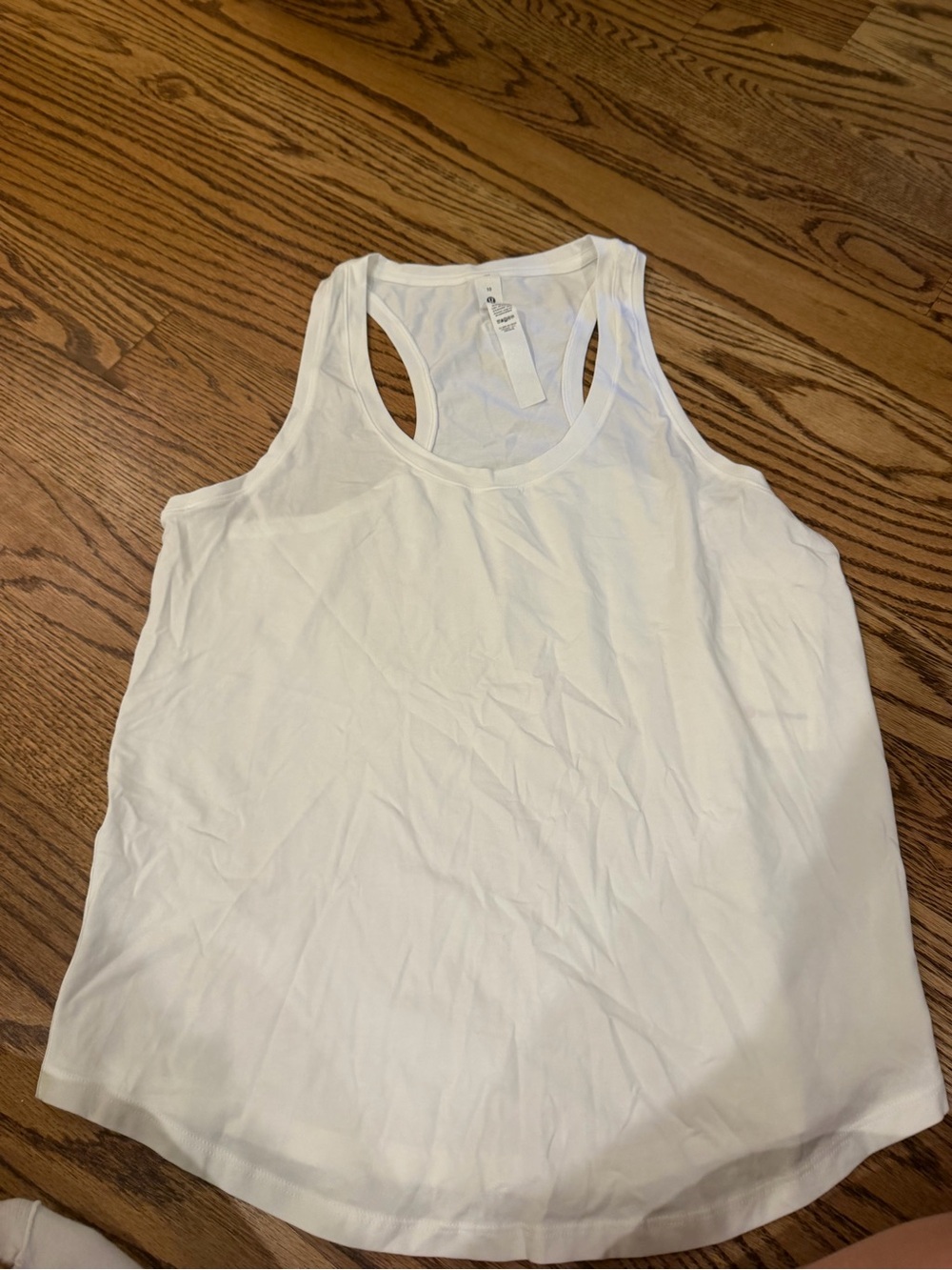 lululemon athletica White Racerback Tank
